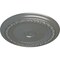 Ekena Millwork Carlsbad Ceiling Medallion (Fits Canopies up to 5 1/2"), Hand-Painted Silver, 31 1/8"OD x 1 1/2"P CM31CASLS - alternate 2